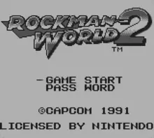 Image n° 1 - screenshots  : Rockman World 2